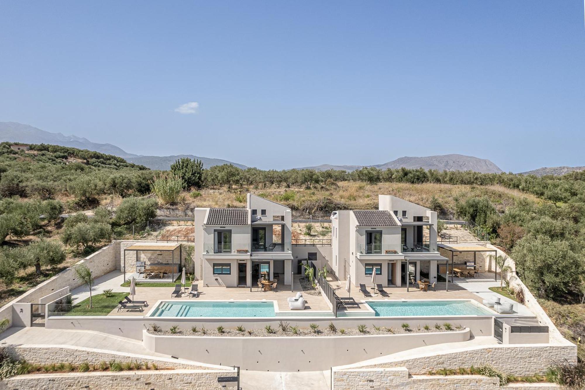 Melanthia Villas Tsivarás Exteriér fotografie