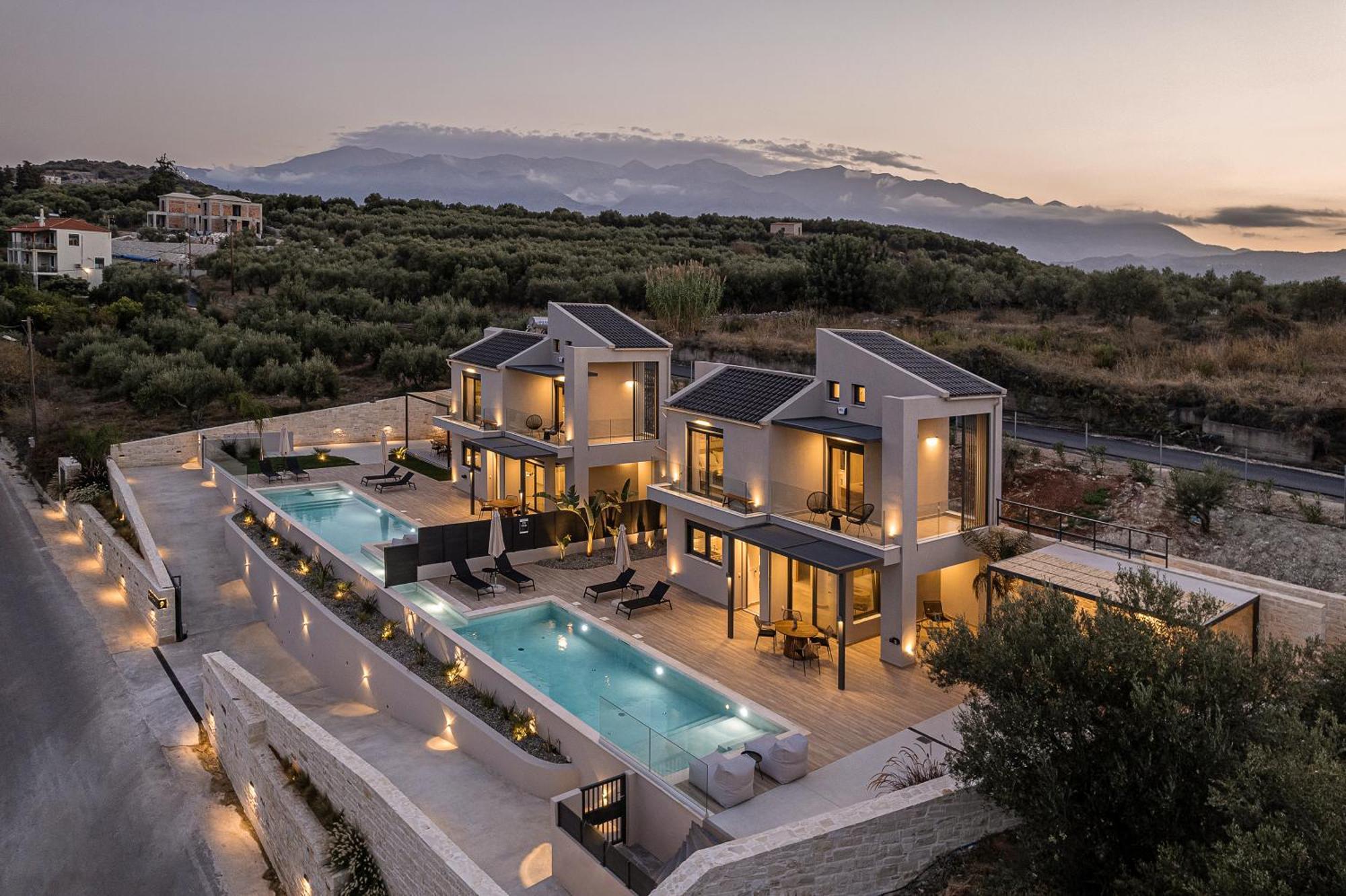 Melanthia Villas Tsivarás Exteriér fotografie