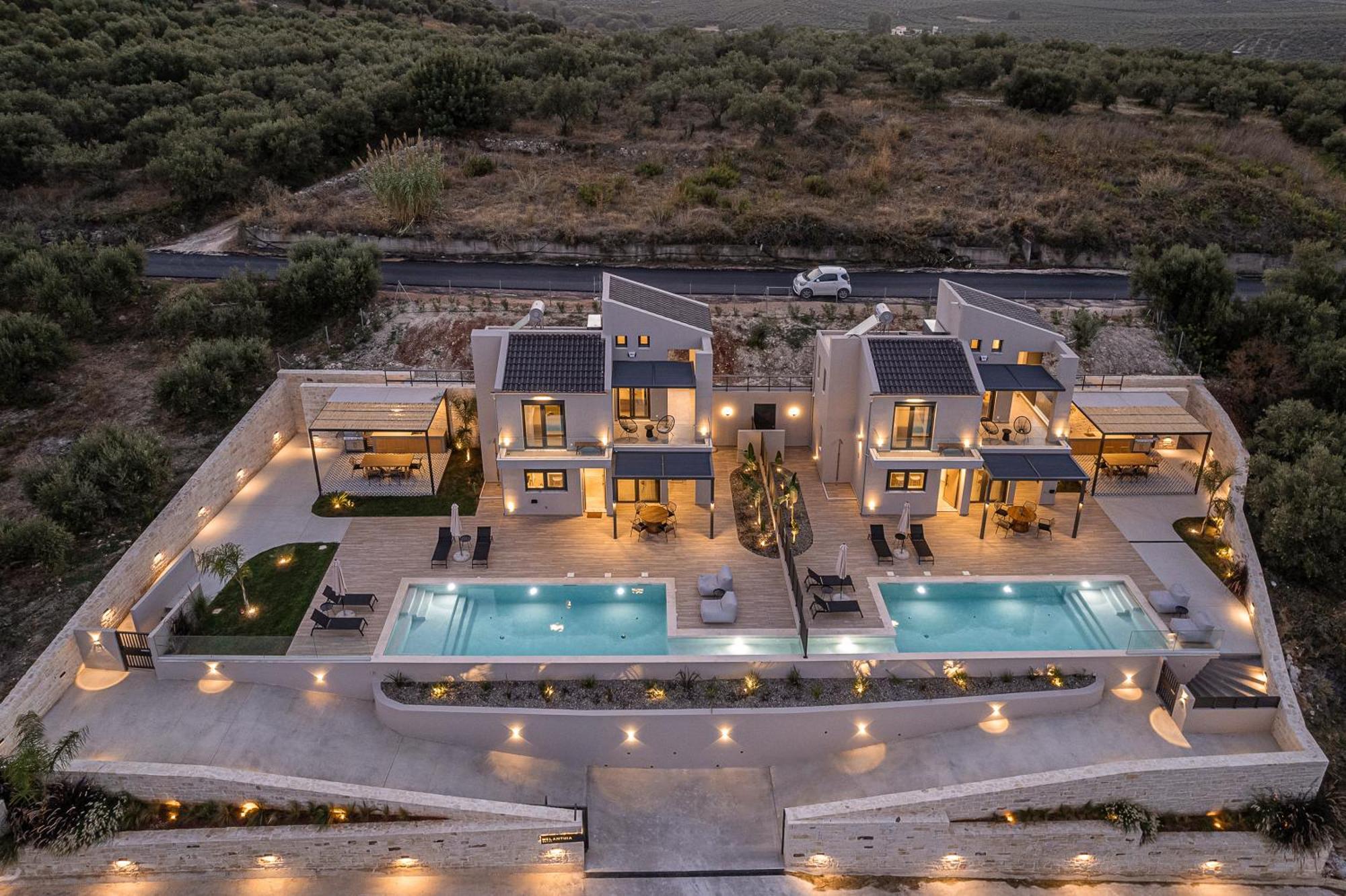 Melanthia Villas Tsivarás Exteriér fotografie
