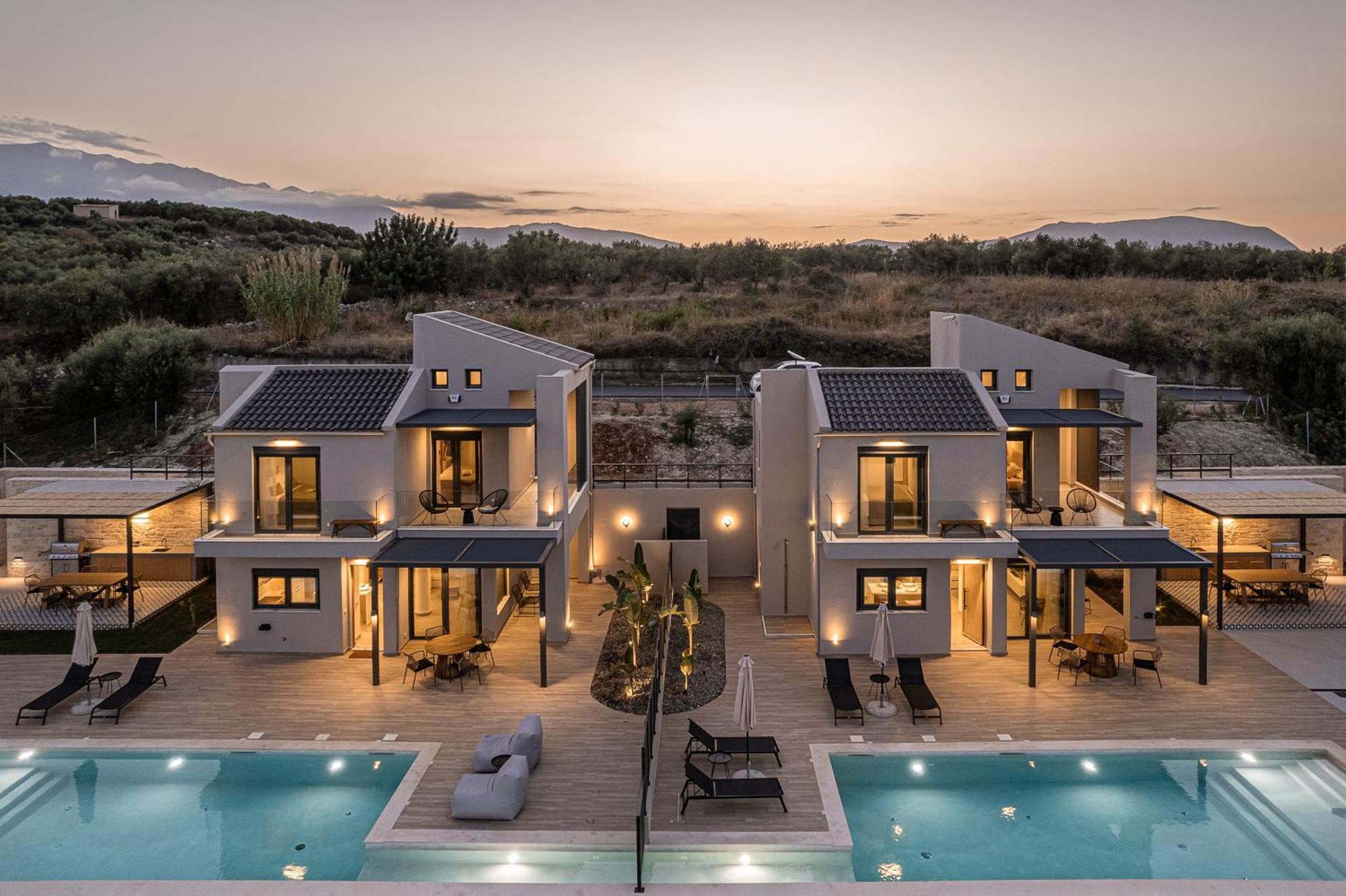 Melanthia Villas Tsivarás Exteriér fotografie
