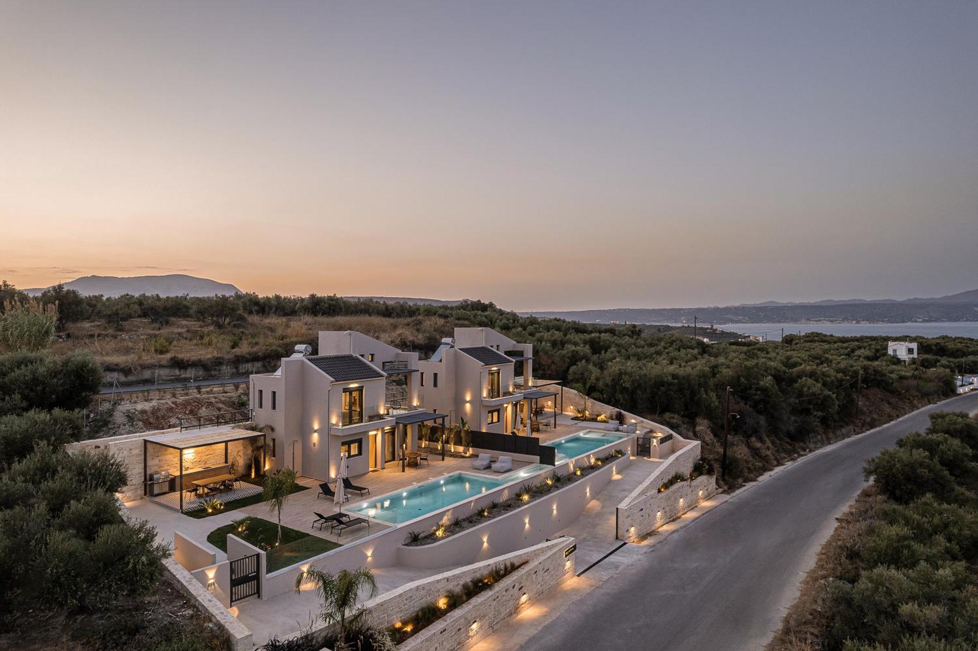 Melanthia Villas Tsivarás Exteriér fotografie
