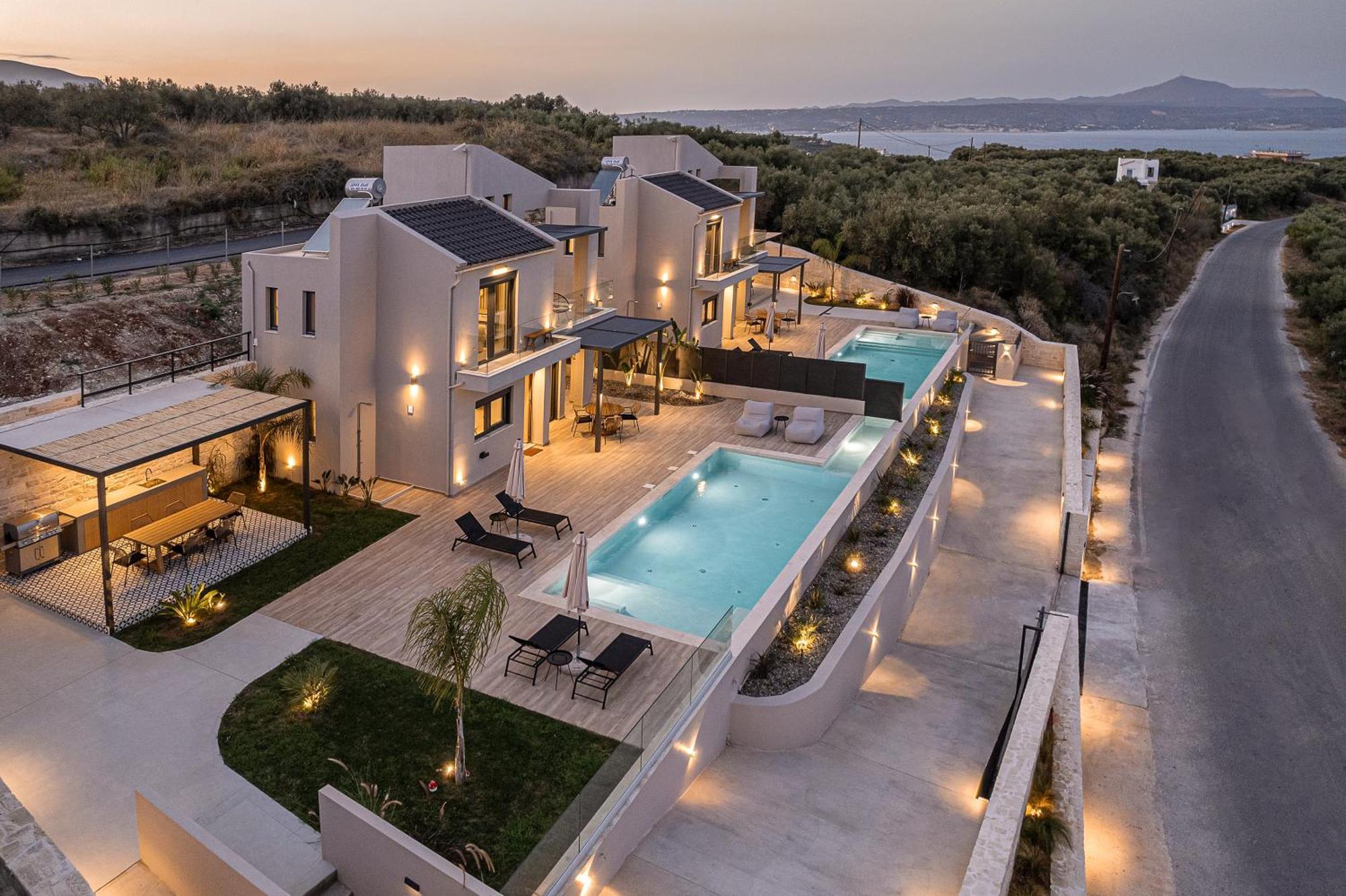 Melanthia Villas Tsivarás Exteriér fotografie