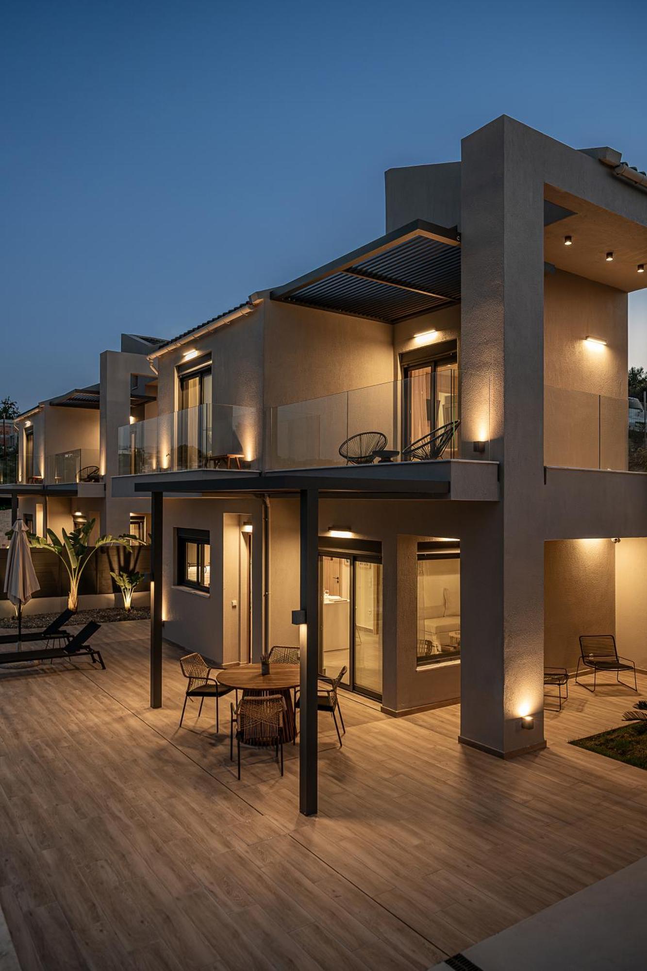 Melanthia Villas Tsivarás Exteriér fotografie